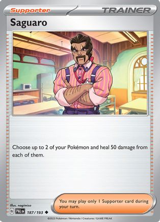 Saguaro (187) [SV02 Paldea Evolved] Normal - Uncommon
