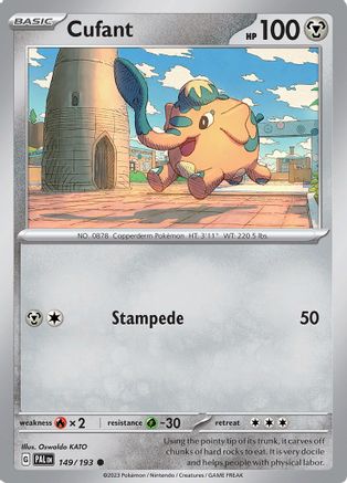 Cufant (149) [SV02 Paldea Evolved] Normal - Common