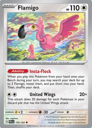 Flamigo (170) [SV02 Paldea Evolved] Normal - Uncommon