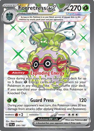 Forretress ex (230/193) [SV02 Paldea Evolved] Holofoil - Ultra Rare