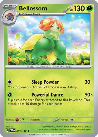 Bellossom (003) [SV03 Obsidian Flames] Normal - Uncommon
