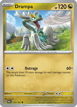 Drampa (161) [SV03 Obsidian Flames] Normal - Uncommon