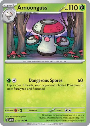 Amoonguss (010) [SV03 Obsidian Flames] Normal - Uncommon