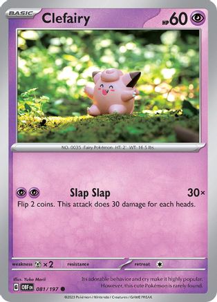 Clefairy (081) [SV03 Obsidian Flames] Normal - Common