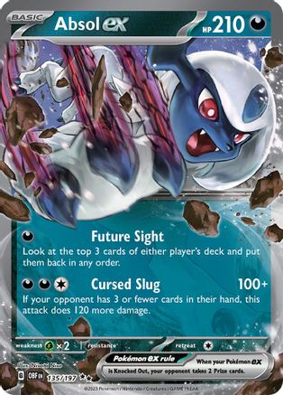 Absol ex (135/197) [SV03 Obsidian Flames] Holofoil - Double Rare
