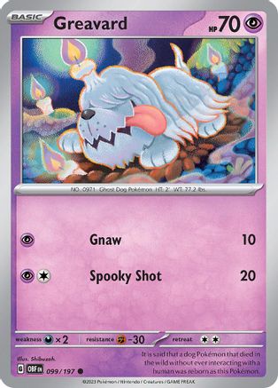 Greavard (099/197) [SV03 Obsidian Flames] Normal - Common