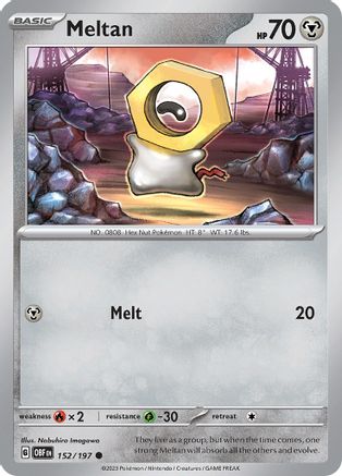 Meltan (152) [SV03 Obsidian Flames] Normal - Common