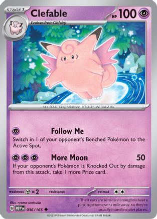Clefable (036) [SV Scarlet & Violet 151] Normal - Uncommon
