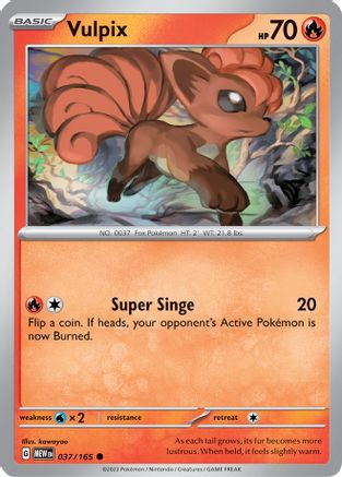 Vulpix (037) [SV Scarlet & Violet 151] Normal - Common