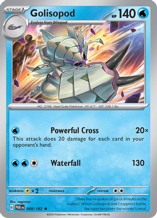 Golisopod (049) [SV04 Paradox Rift] Reverse Holofoil - Rare