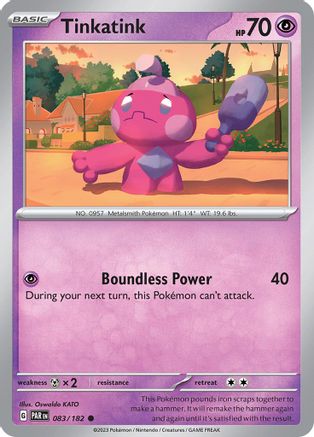 Tinkatink (083/182) [SV04 Paradox Rift] Reverse Holofoil - Common