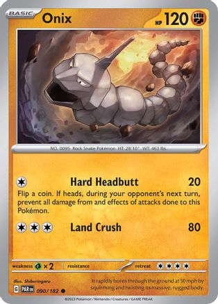 Onix (090) [SV04 Paradox Rift] Normal - Common