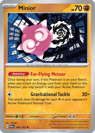 Minior (099/182) [SV04 Paradox Rift] Normal - Uncommon