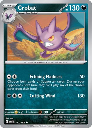 Crobat (112) [SV04 Paradox Rift] Normal - Uncommon