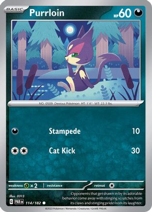 Purrloin (114) [SV04 Paradox Rift] Normal - Common