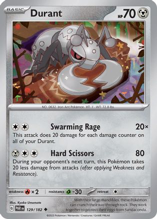 Durant (129) [SV04 Paradox Rift] Reverse Holofoil - Uncommon
