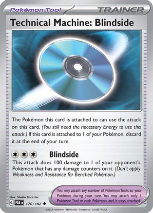 Technical Machine: Blindside (176) [SV04 Paradox Rift] Normal - Uncommon