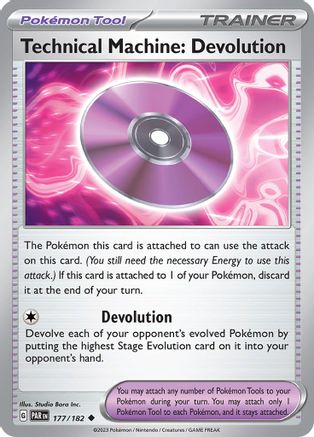 Technical Machine: Devolution (177) [SV04 Paradox Rift] Normal - Uncommon
