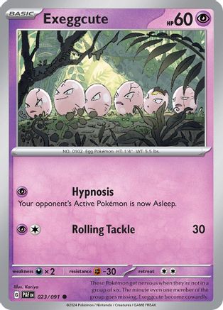 Exeggcute (023) [SV Paldean Fates] Normal - Common