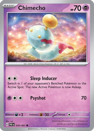 Chimecho (030) [SV Paldean Fates] Normal - Common