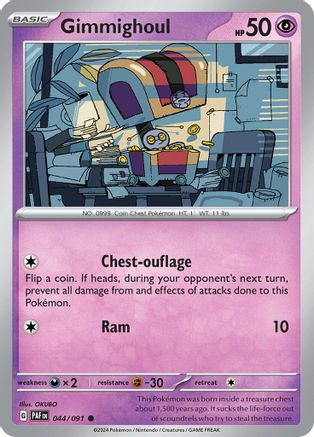 Gimmighoul (044) [SV Paldean Fates] Normal - Common
