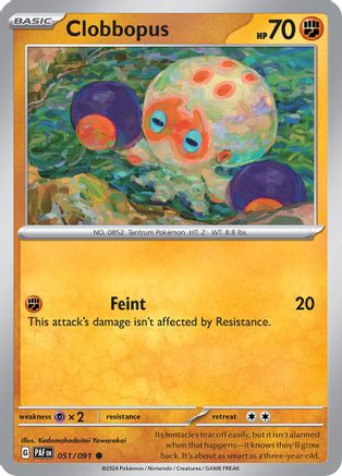Clobbopus (051) [SV Paldean Fates] Normal - Common