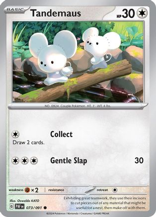 Tandemaus (073/091) [SV Paldean Fates] Reverse Holofoil - Common