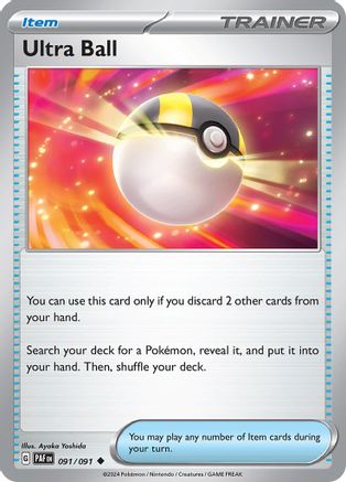 Ultra Ball (091) [SV Paldean Fates] Normal - Uncommon