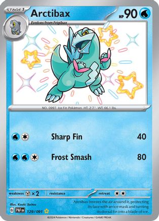 Arctibax (129) [SV Paldean Fates] Holofoil - Shiny Rare