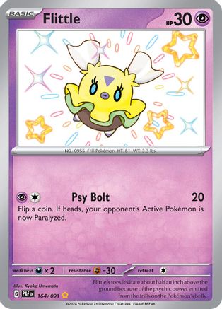 Flittle (164/091) [SV Paldean Fates] Holofoil - Shiny Rare