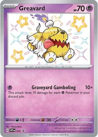 Greavard (070) [SV Scarlet & Violet Promo Cards] Holofoil - Promo