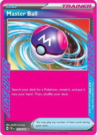 Master Ball (153/162) [SV05 Temporal Forces] Holofoil - ACE SPEC Rare