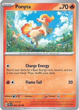Ponyta (026) [SV05 Temporal Forces] Normal - Common