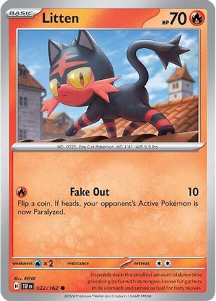 Litten (032/162) [SV05 Temporal Forces] Normal - Common