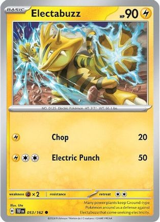 Electabuzz (053) [SV05 Temporal Forces] Normal - Common