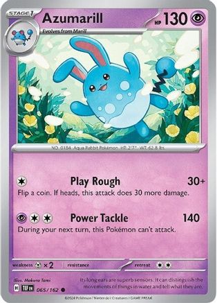 Azumarill (065) [SV05 Temporal Forces] Normal - Common