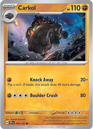 Carkol (094) [SV05 Temporal Forces] Reverse Holofoil - Common