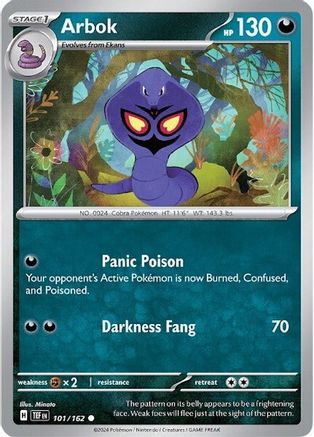 Arbok (101/162) [SV05 Temporal Forces] Normal - Common
