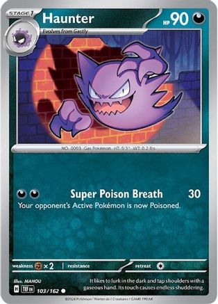 Haunter (103) [SV05 Temporal Forces] Normal - Common