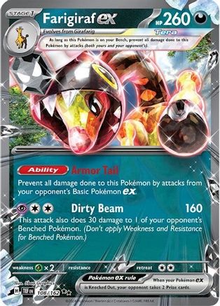 Farigiraf ex (108/162) [SV05 Temporal Forces] Holofoil - Double Rare