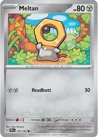 Meltan (116/162) [SV05 Temporal Forces] Reverse Holofoil - Common
