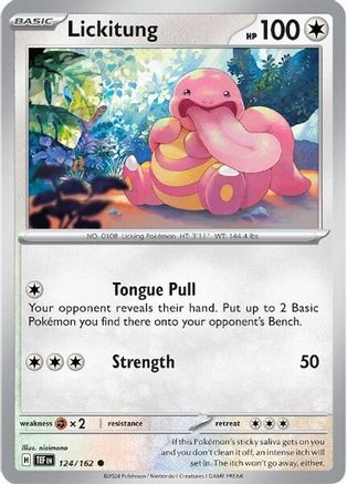Lickitung (124/162) [SV05 Temporal Forces] Normal - Common