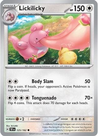 Lickilicky (125) [SV05 Temporal Forces] Normal - Common