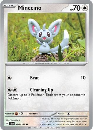 Minccino (136/162) [SV05 Temporal Forces] Normal - Common