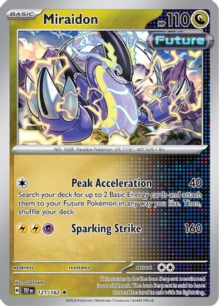 Miraidon (121/162) [Deck Exclusives] Normal - Rare