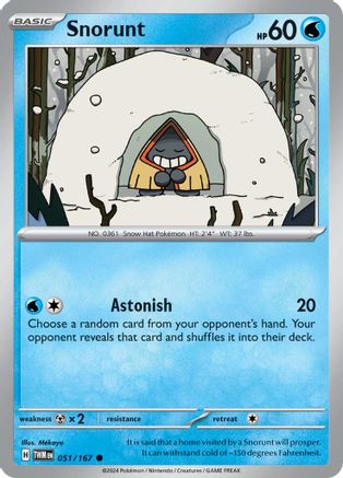 Snorunt (051) [SV06 Twilight Masquerade] Normal - Common