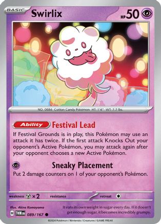 Swirlix (089) [SV06 Twilight Masquerade] Normal - Common