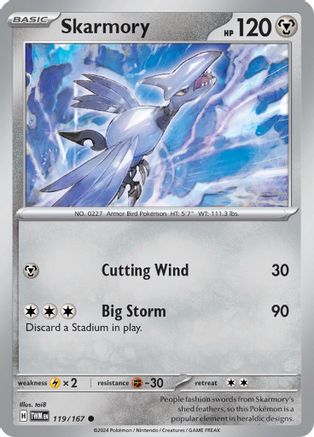 Skarmory (119) [SV06 Twilight Masquerade] Normal - Common