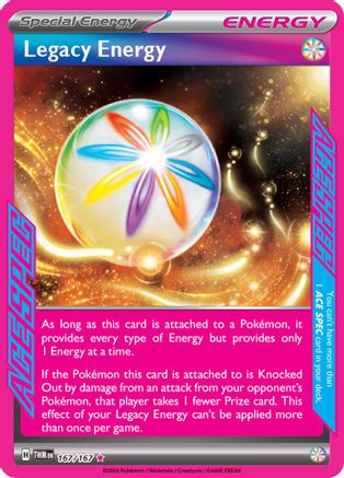 Legacy Energy (167) [SV06 Twilight Masquerade] Holofoil - ACE SPEC Rare