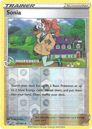 Sonia (2022) (167/192) [Professor Program Promos] Reverse Holofoil - Uncommon